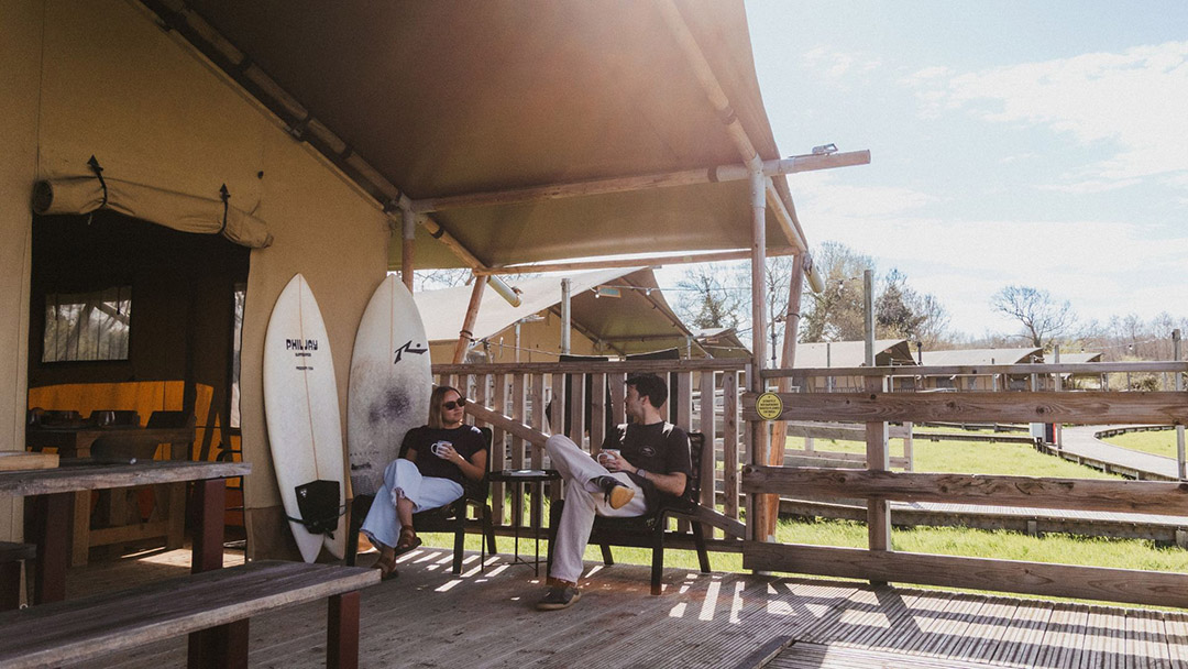 The Camp at The Wave